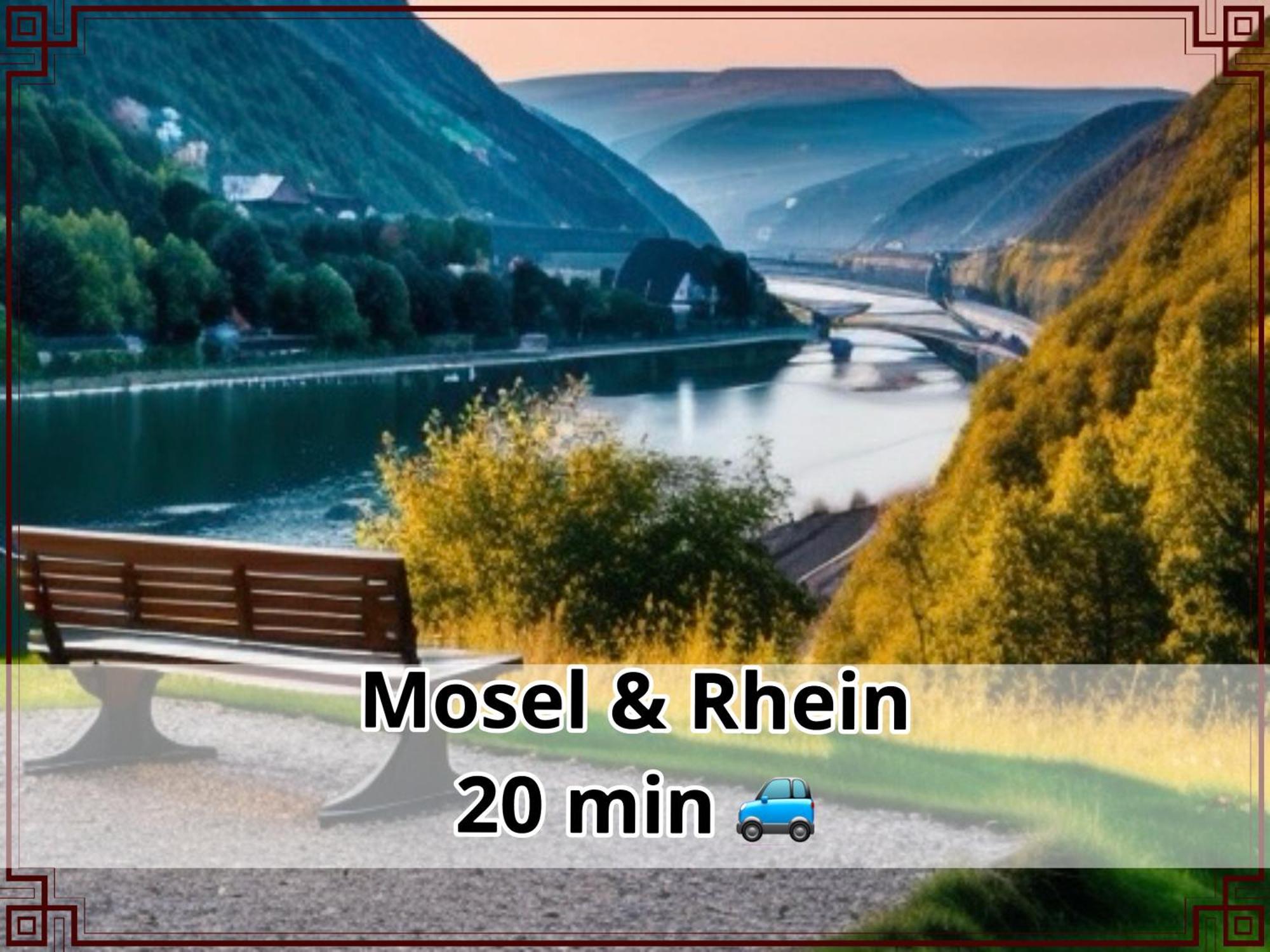 Smallsaigon Apartment Mit Guter Anbindung Zwischen Mosel Und Rhein Leiningen 외부 사진